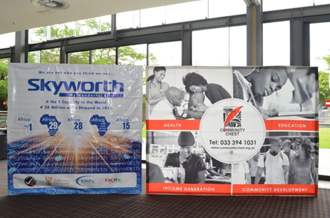 Skyworth sponsors “SANCO Charity Golf Day,” One of the Largest Charity Golf days is South