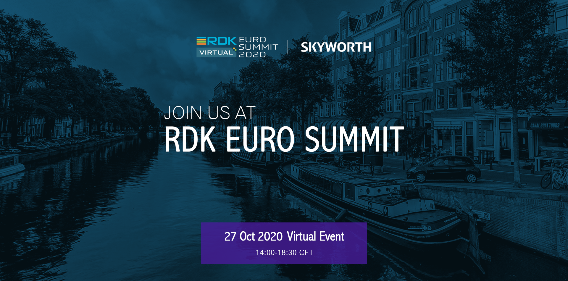 SKYWORTH Will Attend RDK Euro Summit 2020 and brings the world's first RDK Video Accelerator Based on Amlogic