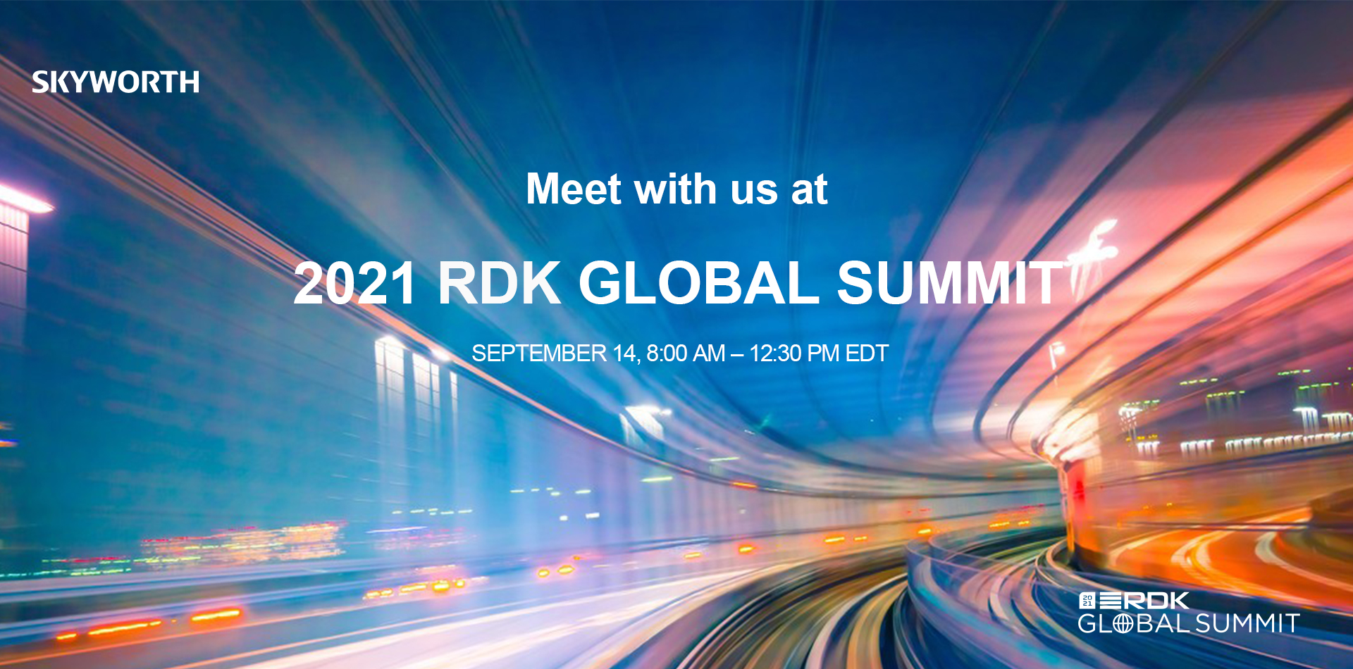 Invitation of 2021 RDK global summit