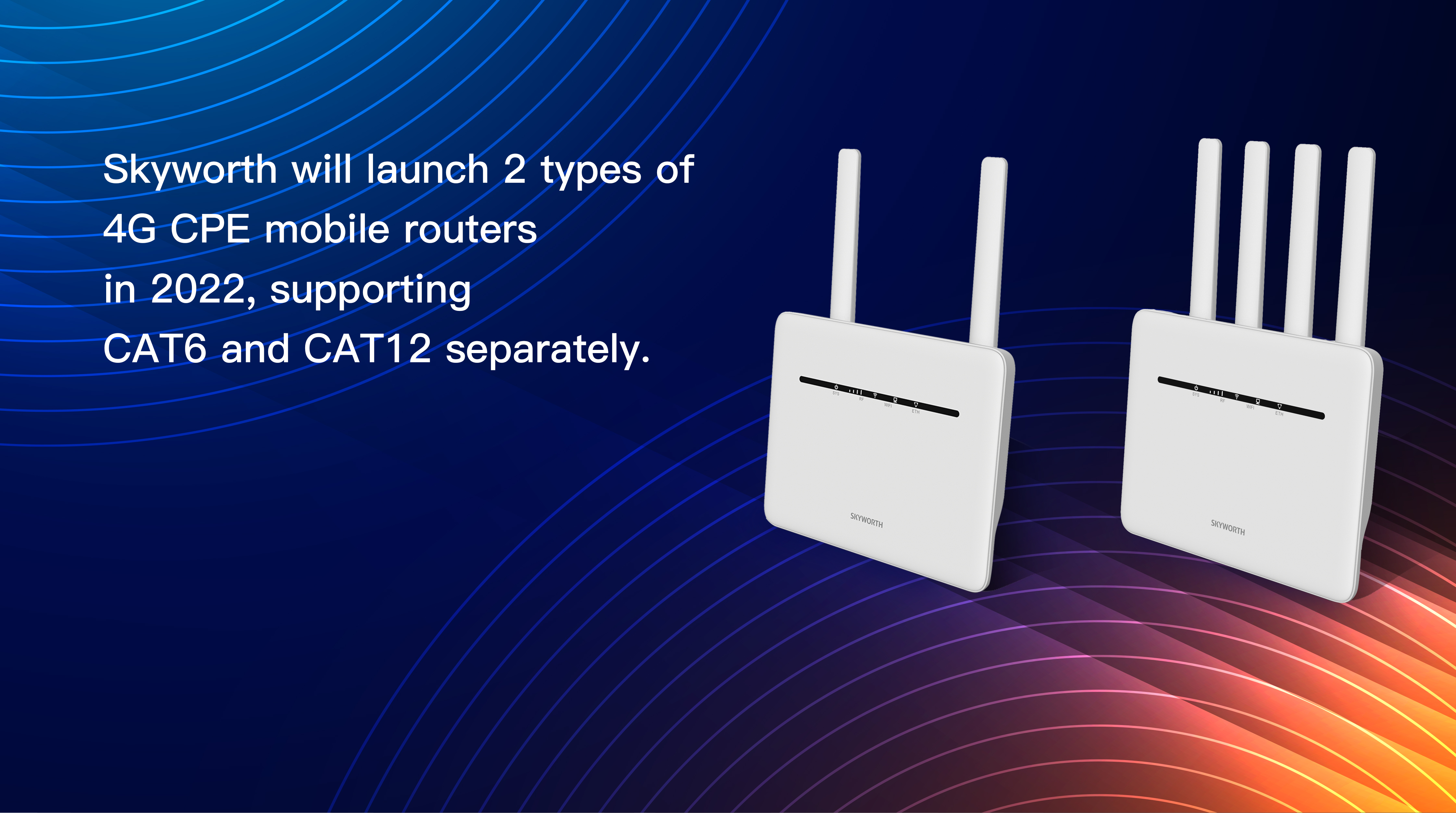Skyworth will soon launch its first LTE Home Gateway with AC1200 Wi-Fi Router