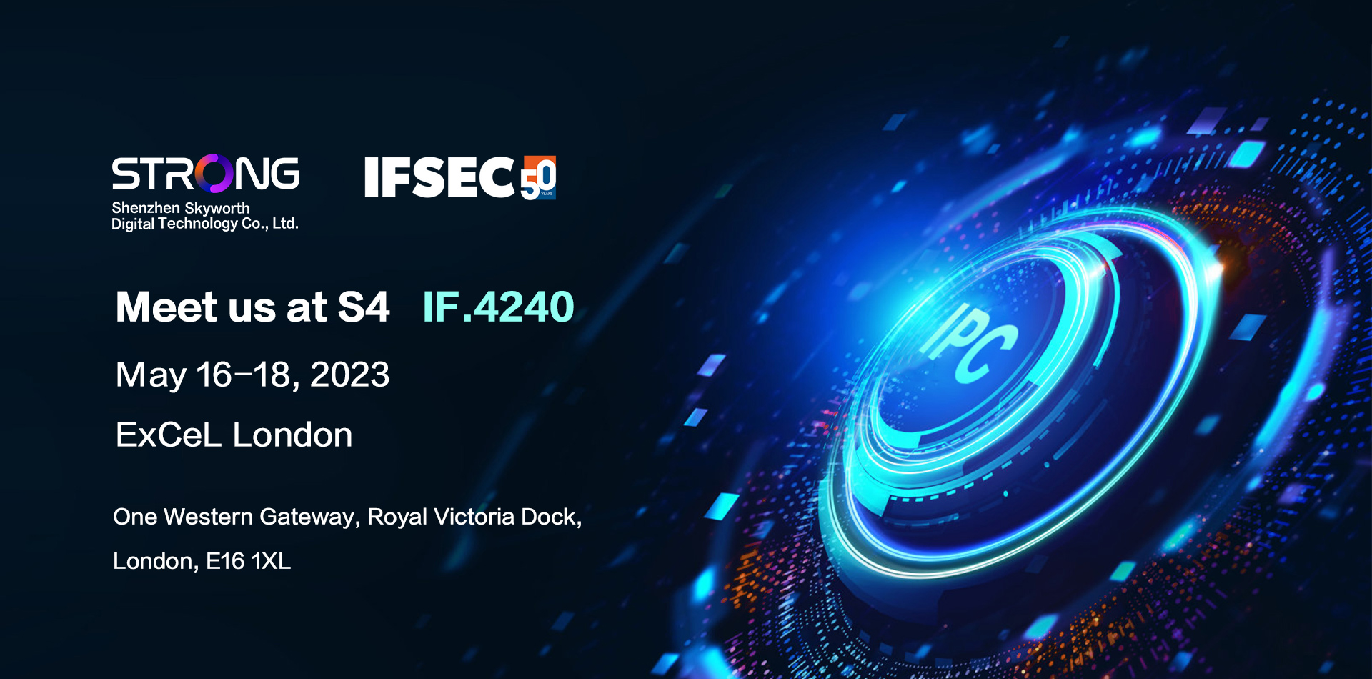 Invitation of IFSEC UK 2023