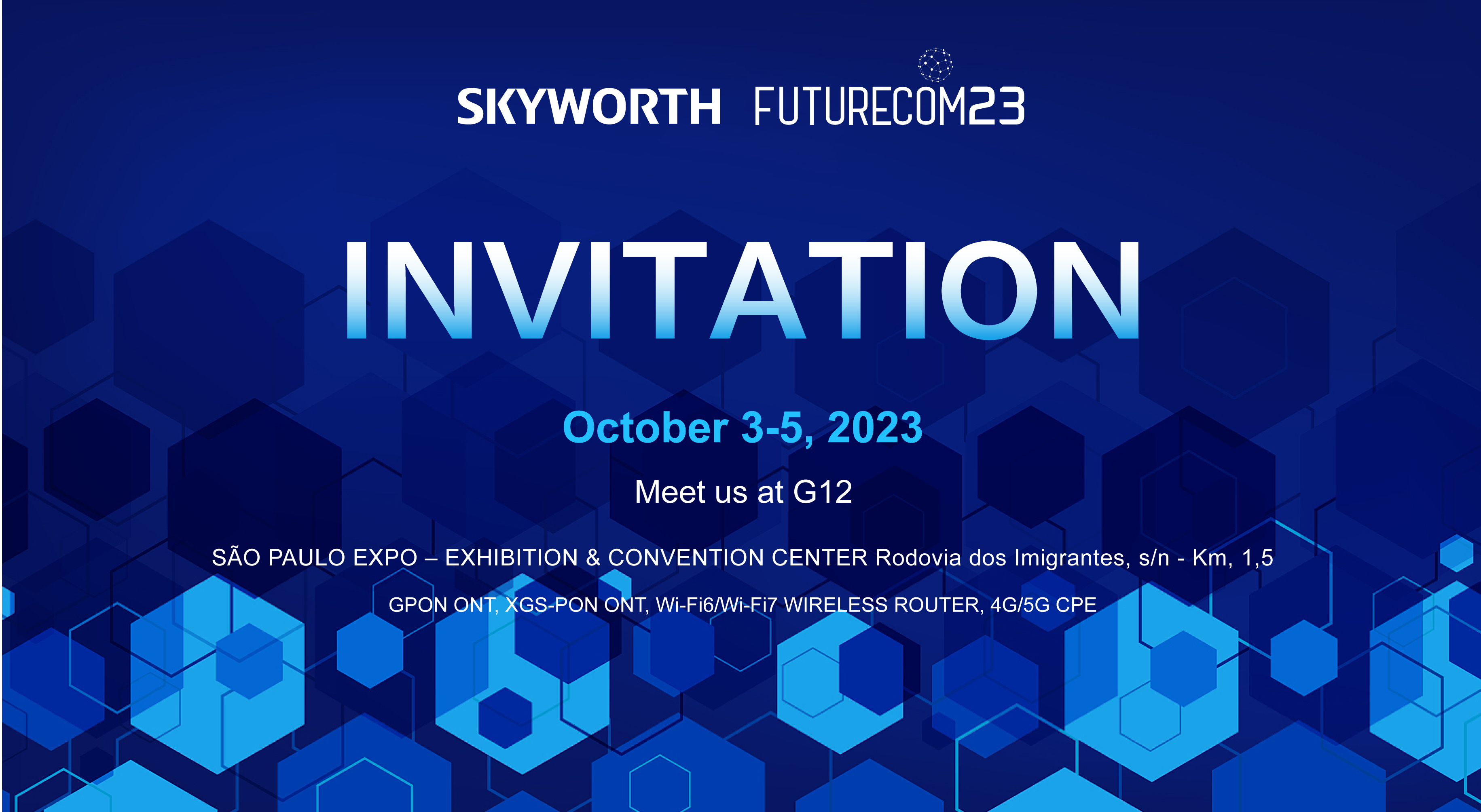 Invitation of Futurecom 2023